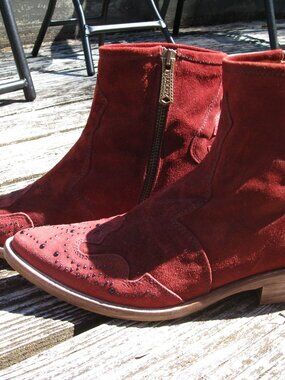 Spanish cowgirl ankle boots